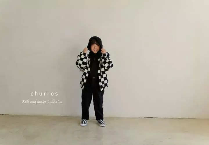 Churros - Korean Children Fashion - #Kfashion4kids - Knit Zipper Baraclave - 2