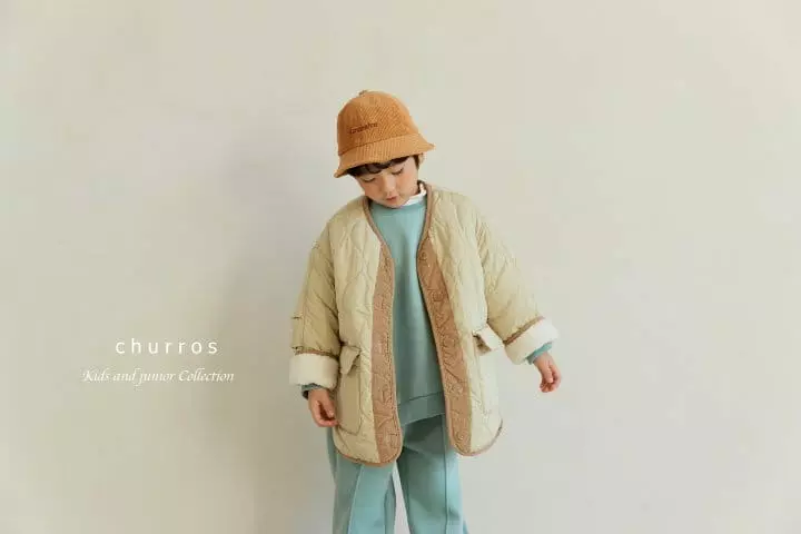 Churros - Korean Children Fashion - #Kfashion4kids - Soft Mink Jacket - 10