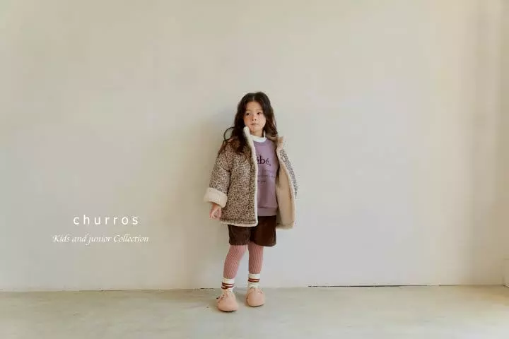 Churros - Korean Children Fashion - #childofig - Cube Corduroy Pants - 8