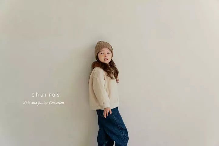 Churros - Korean Children Fashion - #childofig - Bookle Collar Zip-up - 9