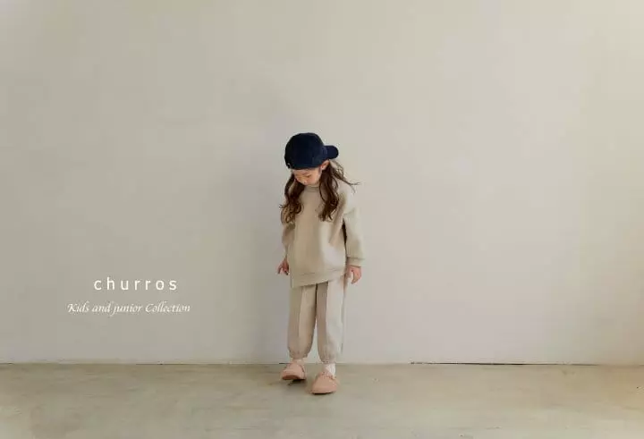 Churros - Korean Children Fashion - #childofig - Unbal Fleece Sweatshirt - 4