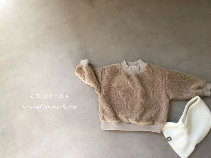 Churros - Korean Children Fashion - #childofig - Wave Dumble Sweatshirt - 9