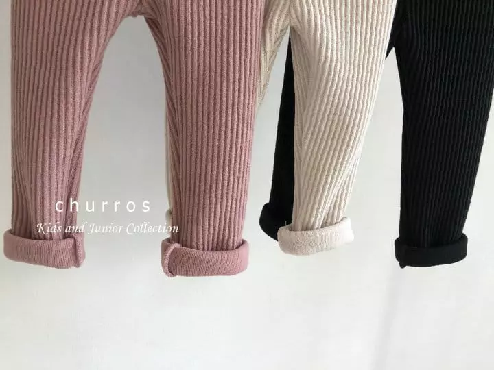 Churros - Korean Children Fashion - #childrensboutique - Sticky Leggings - 8