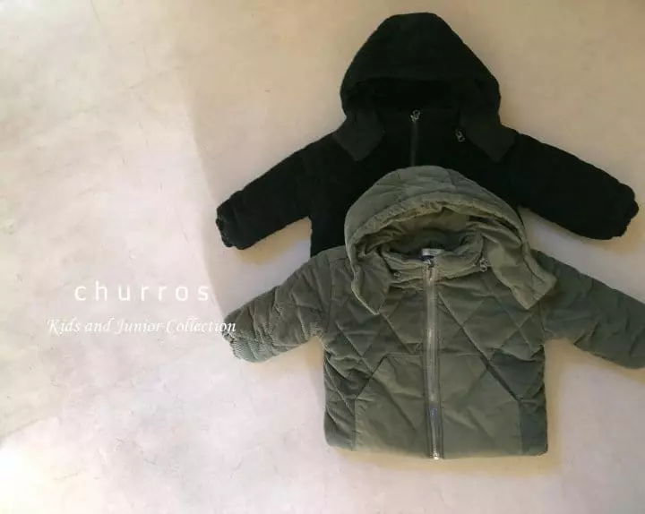 Churros - Korean Children Fashion - #childrensboutique - Monk Corduroy Padding - 7