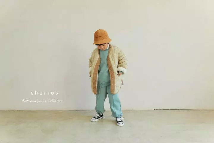 Churros - Korean Children Fashion - #childofig - Pintuck Pants - 4