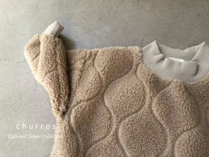 Churros - Korean Children Fashion - #childrensboutique - Wave Dumble Sweatshirt - 10