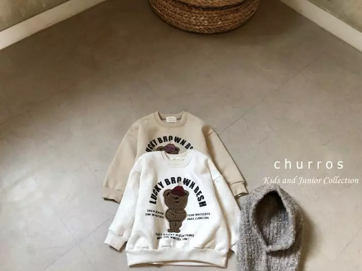 Churros - Korean Children Fashion - #childrensboutique - Bookle Bear Sweatshirt - 7