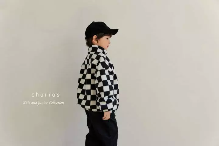 Churros - Korean Children Fashion - #childrensboutique - Fleece Zip-up - 5