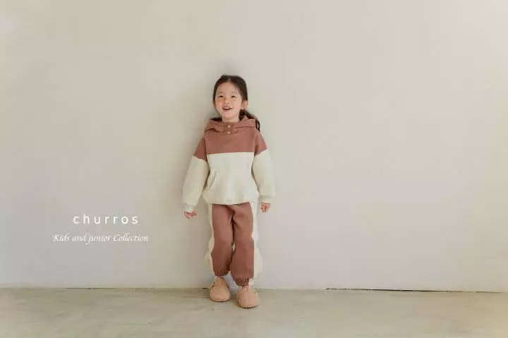 Churros - Korean Children Fashion - #designkidswear - Half Color Pants - 3