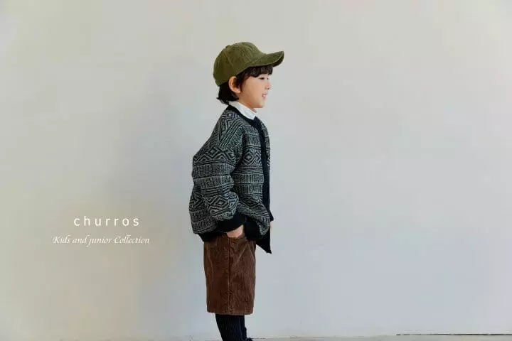 Churros - Korean Children Fashion - #designkidswear - Jacquard Cardigan - 9