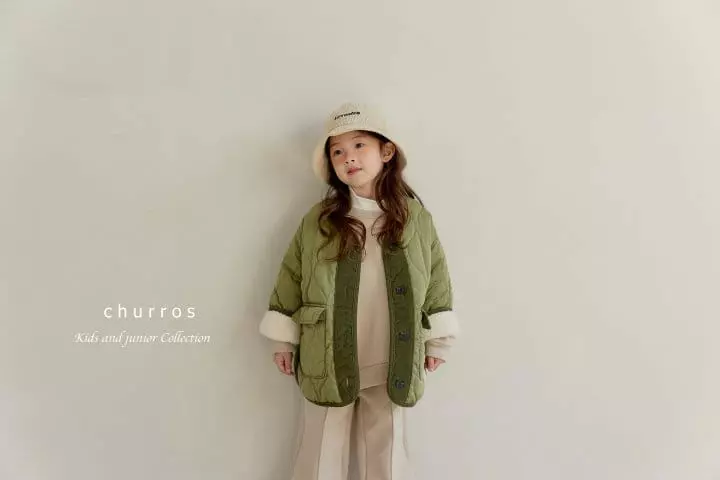 Churros - Korean Children Fashion - #childrensboutique - Soft Mink Jacket - 4