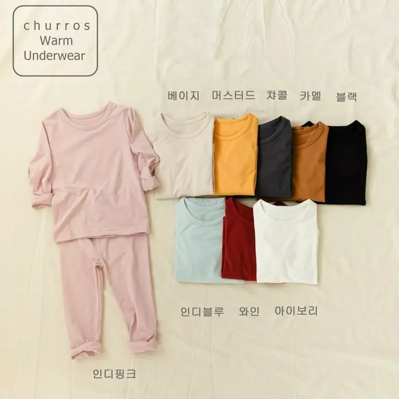 Churros - Korean Children Fashion - #designkidswear - Warm Easyweat - 12