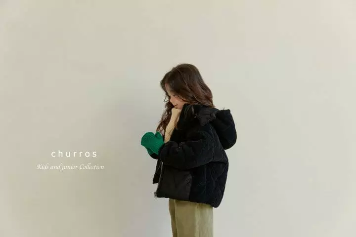 Churros - Korean Children Fashion - #discoveringself - Monk Corduroy Padding - 9