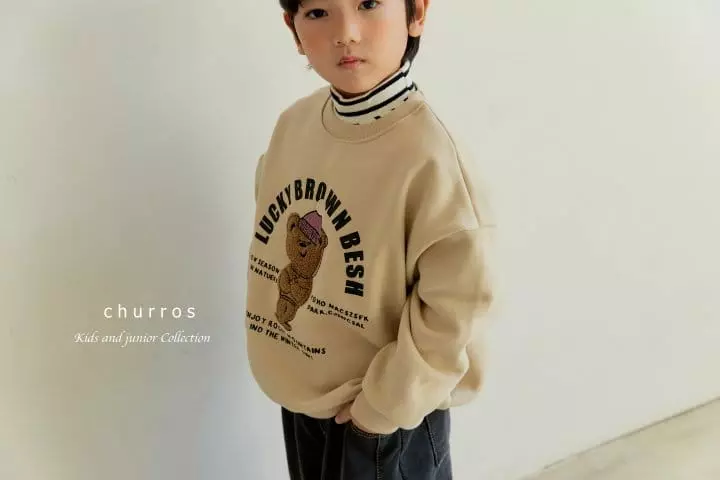 Churros - Korean Children Fashion - #discoveringself - Bookle Bear Sweatshirt - 9