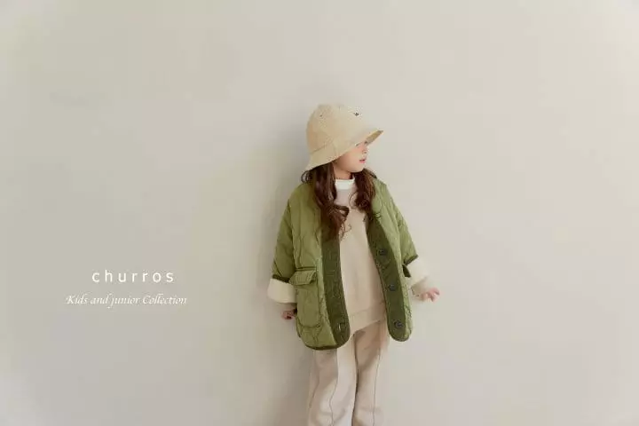 Churros - Korean Children Fashion - #fashionkids - Unbal Fleece Sweatshirt - 8