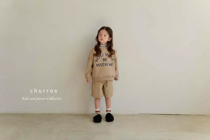 Churros - Korean Children Fashion - #kidsshorts - With Me Sweatshirt - 5