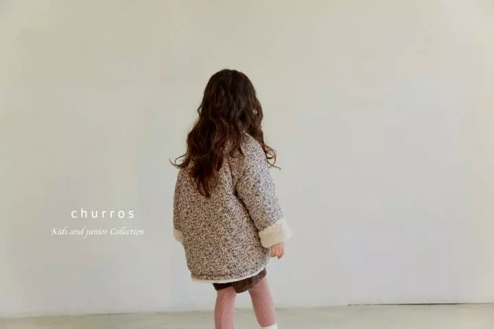 Churros - Korean Children Fashion - #kidsshorts - Small Mink Jacket - 6