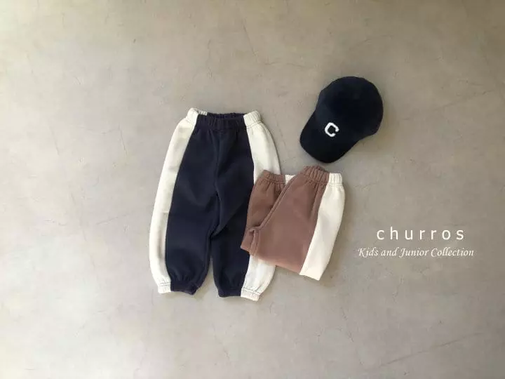 Churros - Korean Children Fashion - #kidsstore - Half Color Pants - 7
