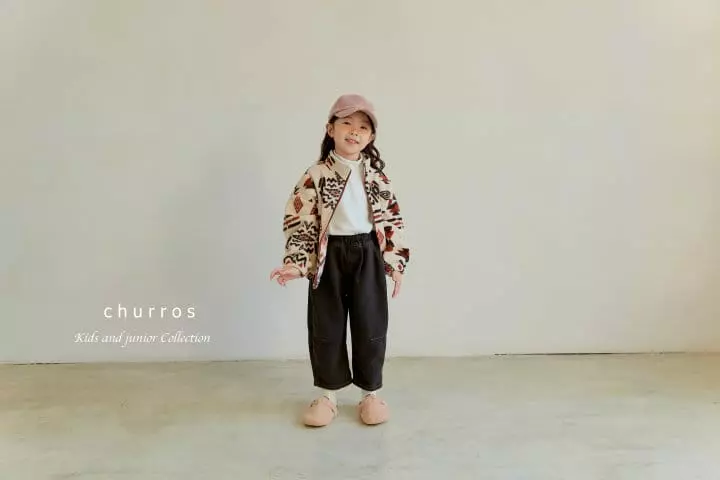 Churros - Korean Children Fashion - #kidsstore - Daily Half Turtleneck Tee - 3
