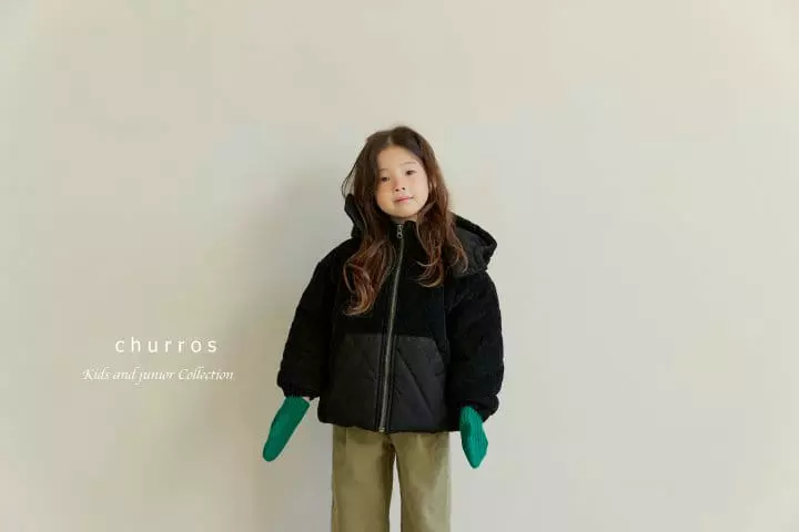 Churros - Korean Children Fashion - #kidsstore - Monk Corduroy Padding - 12