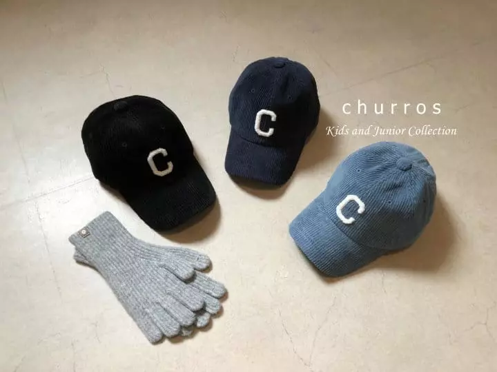 Churros - Korean Children Fashion - #kidsstore - C Corduroy Ball Cap - 11