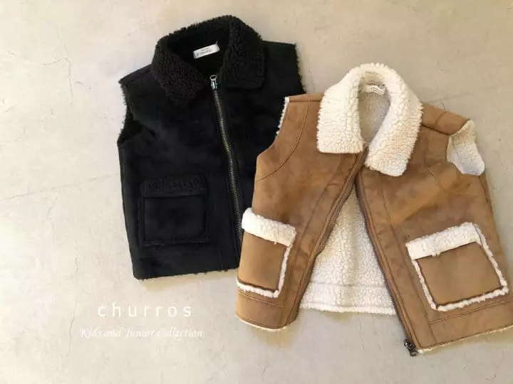 Churros - Korean Children Fashion - #kidsstore - Mustang Vest - 2