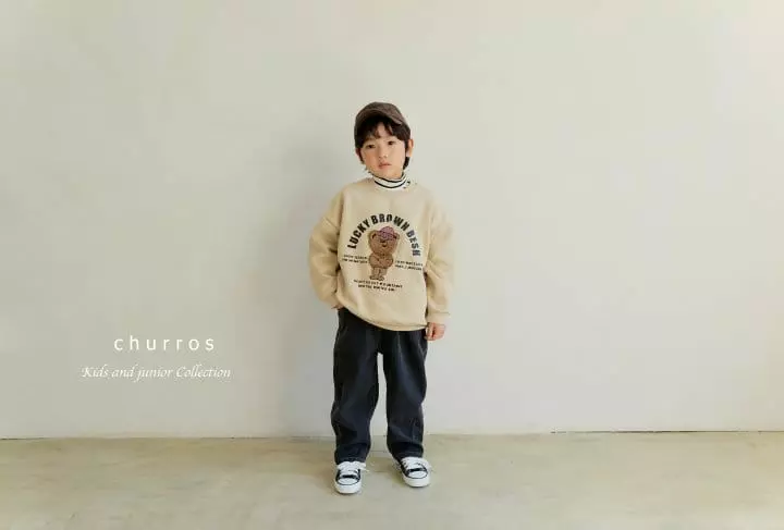 Churros - Korean Children Fashion - #kidsstore - Two Dart Bonding Jeans
