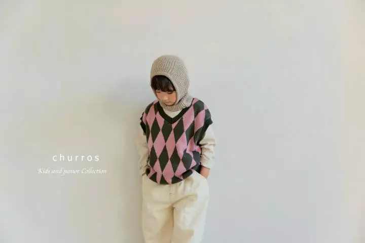 Churros - Korean Children Fashion - #kidsstore - Daily Half Turtleneck Tee - 4