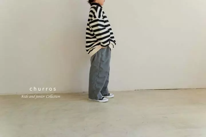 Churros - Korean Children Fashion - #kidzfashiontrend - Cozy Corduroy Pants - 6