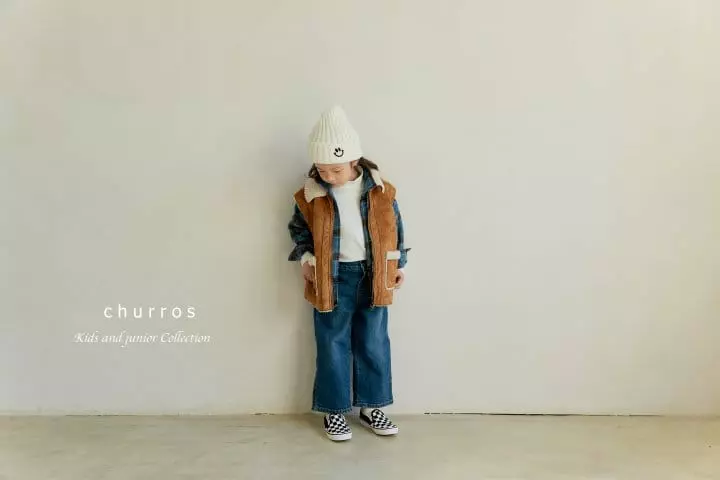 Churros - Korean Children Fashion - #kidzfashiontrend - Mustang Vest - 3