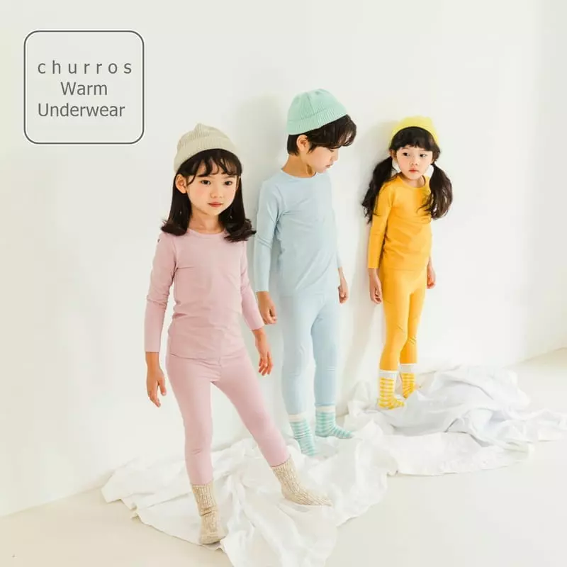 Churros - Korean Children Fashion - #kidzfashiontrend - Warm Easyweat