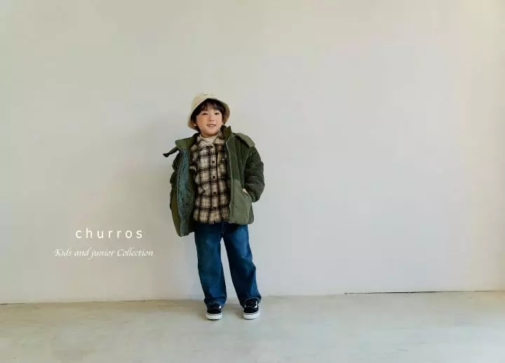 Churros - Korean Children Fashion - #littlefashionista - Monk Corduroy Padding