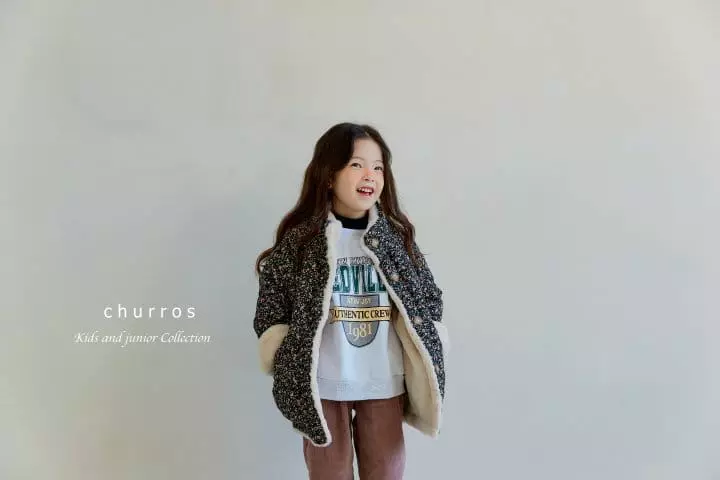 Churros - Korean Children Fashion - #littlefashionista - Small Mink Jacket - 10