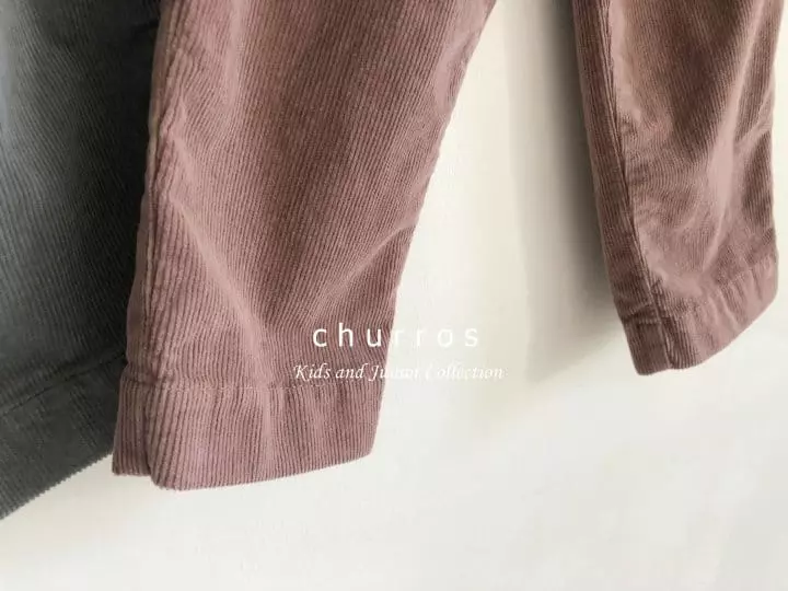 Churros - Korean Children Fashion - #littlefashionista - Cozy Corduroy Pants - 8