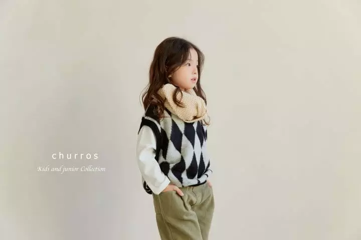 Churros - Korean Children Fashion - #littlefashionista - Peach Pants - 3