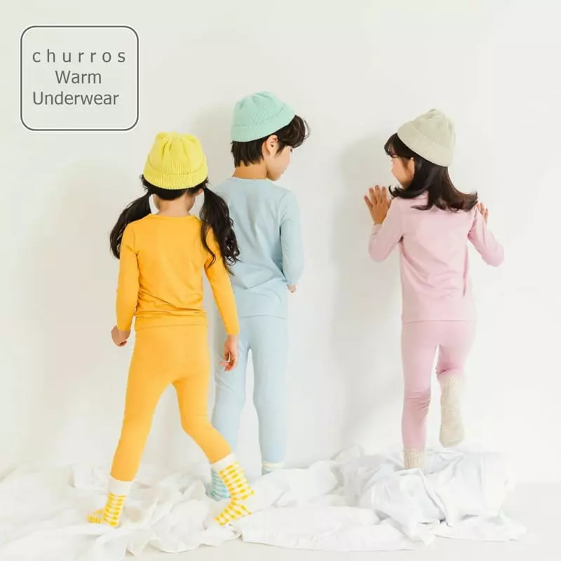 Churros - Korean Children Fashion - #littlefashionista - Warm Easyweat - 3