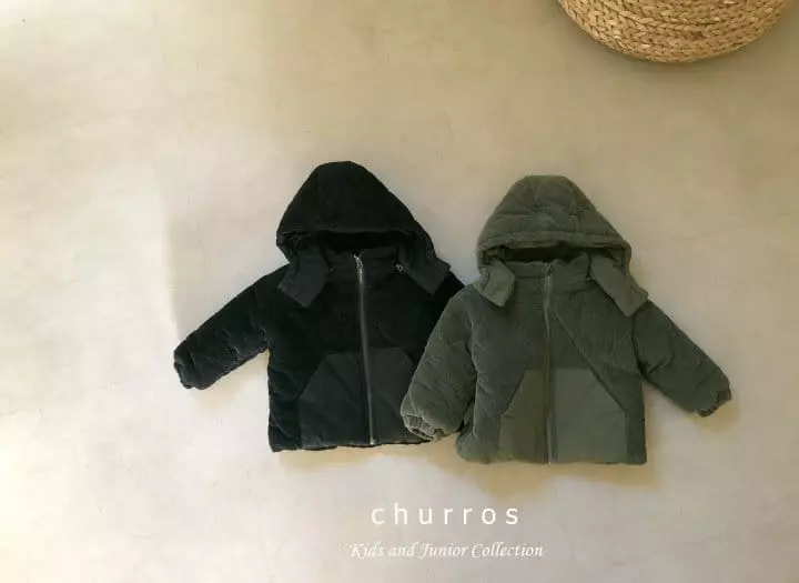 Churros - Korean Children Fashion - #magicofchildhood - Monk Corduroy Padding - 2