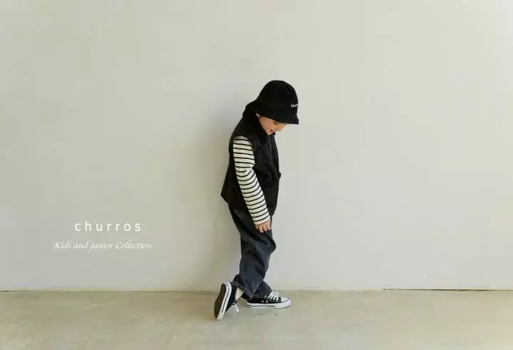 Churros - Korean Children Fashion - #magicofchildhood - Two Dart Bonding Jeans - 5