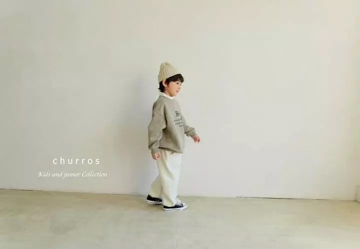 Churros - Korean Children Fashion - #magicofchildhood - Bebe Embroidery Sweatshirt - 4
