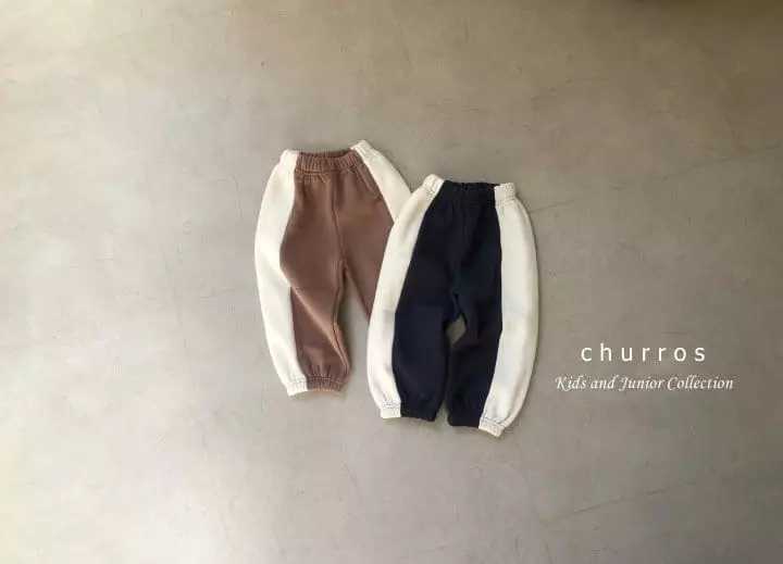Churros - Korean Children Fashion - #minifashionista - Half Color Pants - 12
