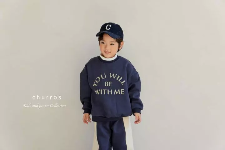 Churros - Korean Children Fashion - #minifashionista - With Me Sweatshirt - 11