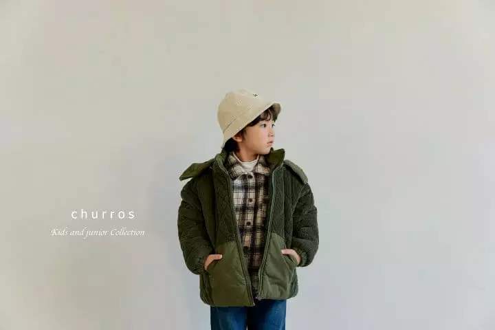 Churros - Korean Children Fashion - #minifashionista - Monk Corduroy Padding - 3