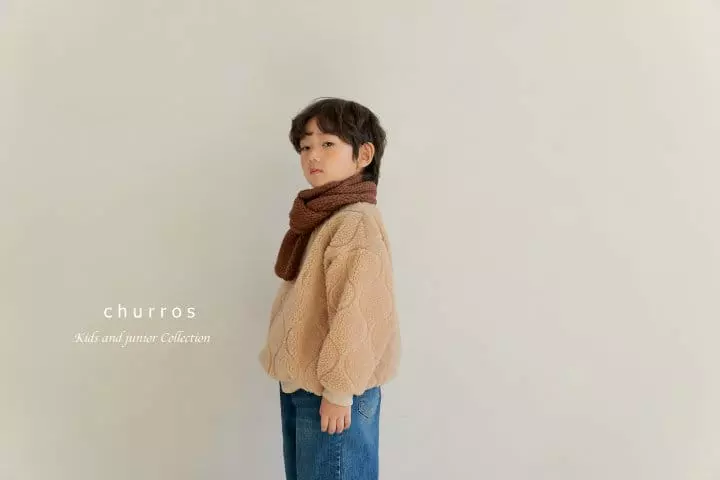 Churros - Korean Children Fashion - #magicofchildhood - Wave Dumble Sweatshirt - 4