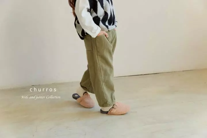 Churros - Korean Children Fashion - #minifashionista - Peach Pants - 5