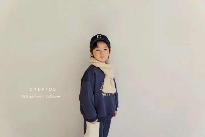 Churros - Korean Children Fashion - #prettylittlegirls - Waffle Muffler - 11