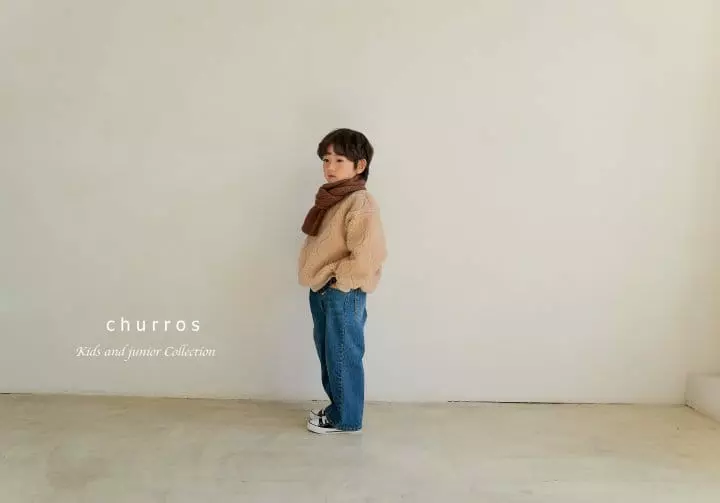 Churros - Korean Children Fashion - #prettylittlegirls - Wave Dumble Sweatshirt - 5