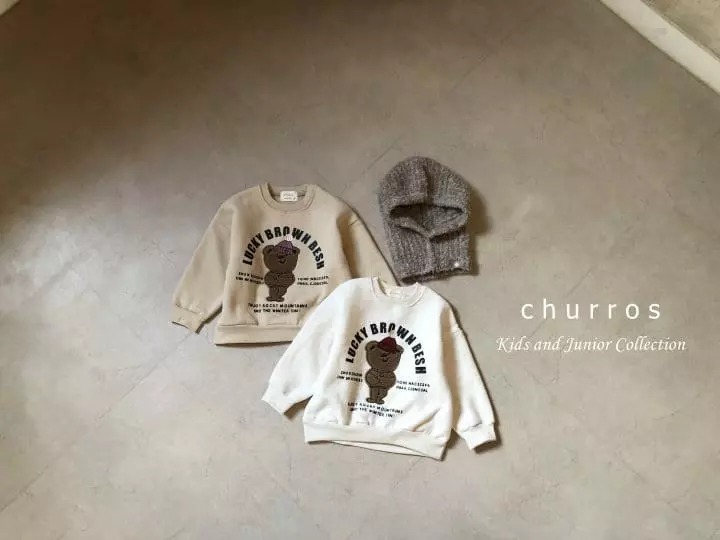 Churros - Korean Children Fashion - #prettylittlegirls - Bookle Bear Sweatshirt - 2