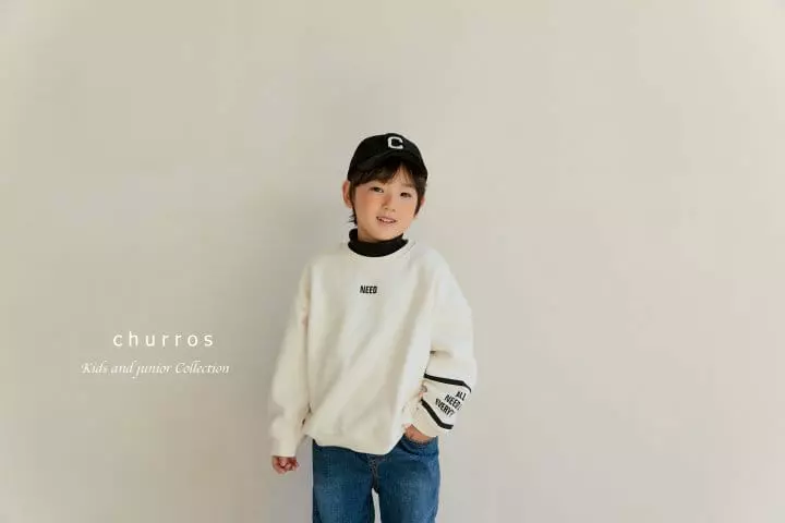 Churros - Korean Children Fashion - #stylishchildhood - Need Fleece Sweatshirt - 3