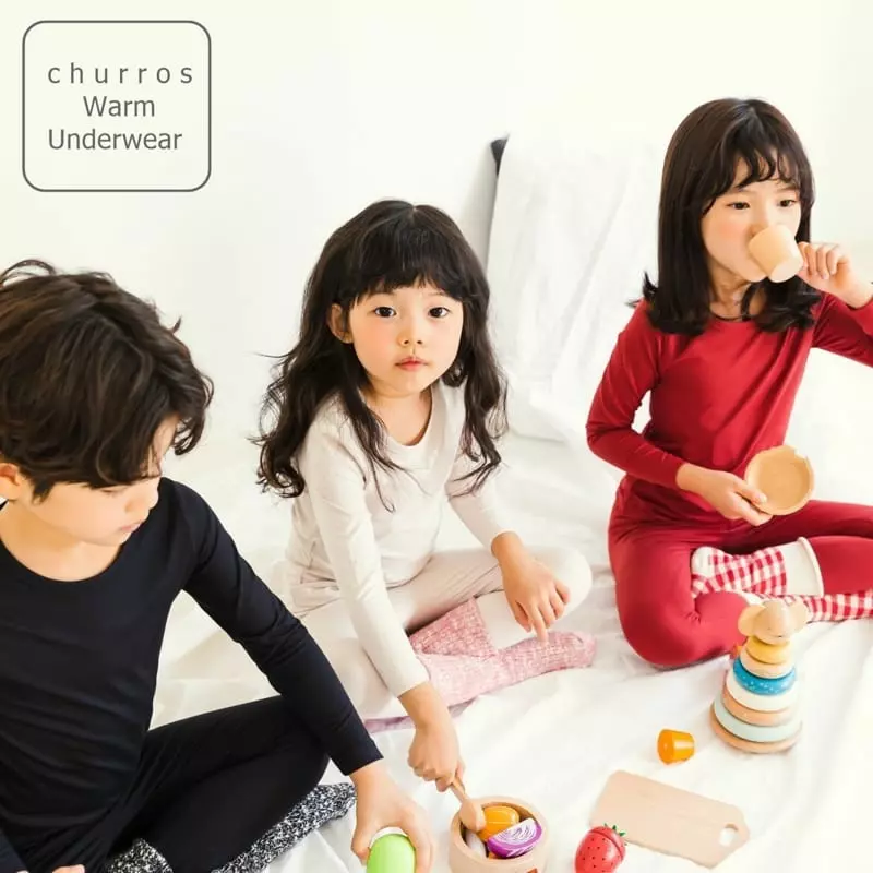 Churros - Korean Children Fashion - #stylishchildhood - Warm Easyweat - 9