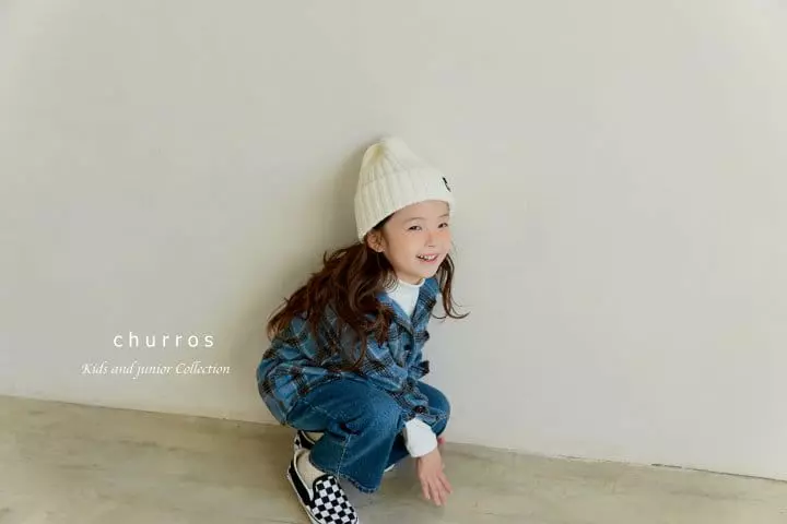Churros - Korean Children Fashion - #todddlerfashion - Mio Check Shirt - 10